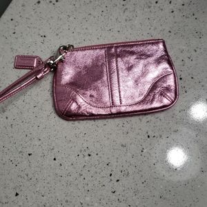 Coach small wristlet